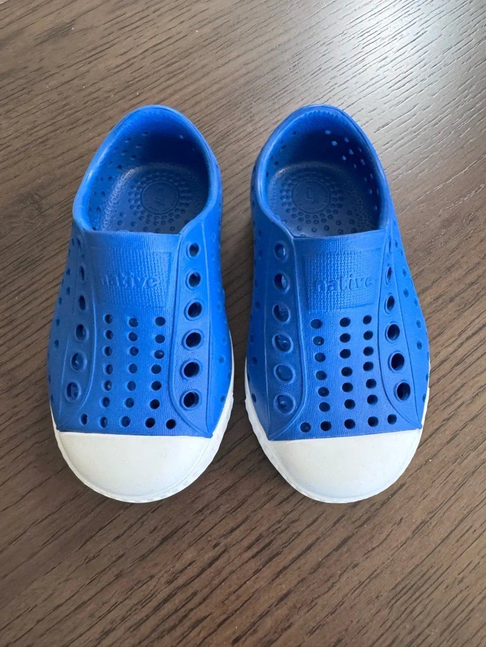 NWOT C5 Native Kids Casual Slip-On Water-Friendly Shoes in Blue